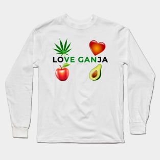 LO VE GAN JA Long Sleeve T-Shirt